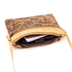 Crossbody Umhängetasche aus Kork Dreamcolor